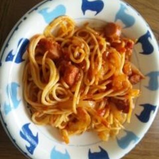 簡単！トマトスパゲティ